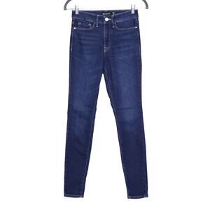 ATHLETA Sculptek Ultra Skinny Jean Pant Midnight Wash High Rise Women's 0